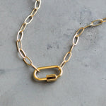 Carabiner Charm Holder Necklace
