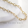 Edie Gold Chain Anklet