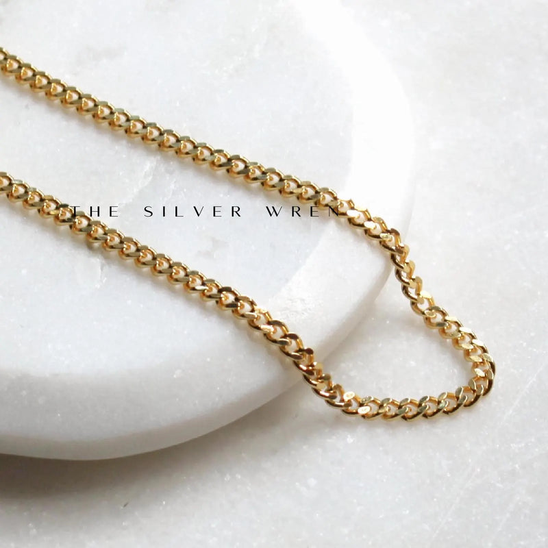 Monet Gold Curb Chain