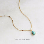 Cori Turquoise Drop Necklace