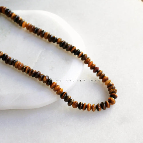 Tiger's Eye Beaded Necklace