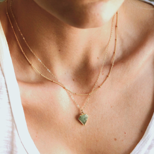 Devi Aquamarine Necklace
