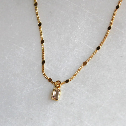 Ivana Baguette Necklace