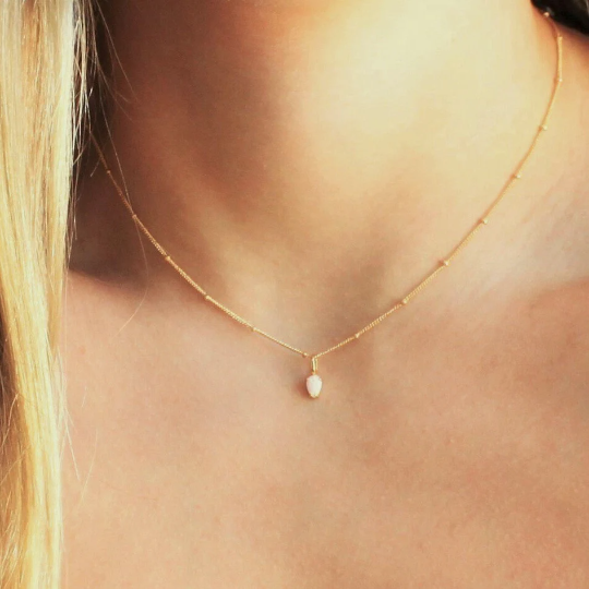 Edi Tiny Opal Necklace