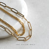 Double Chain Gold Bracelet