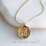 Rue Gold Coin Necklace