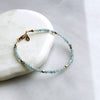 Aquamarine Beaded Bracelet