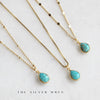 Cori Turquoise Drop Necklace