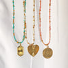 Unity Beaded Necklace with Pendant - Choose your color