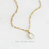 Joelle Moonstone Drop Necklace