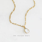 Joelle Moonstone Drop Necklace