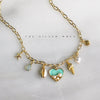 Ocean Multi Charm Necklace