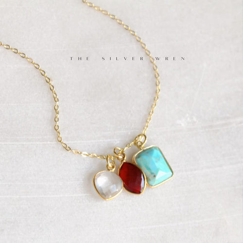 Birthstone Charm Necklace