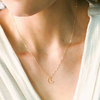 Selene Tiny Moon Necklace