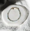 Aquamarine Beaded Bracelet