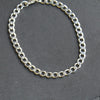 Men's 5mm Sterling Silver Curb Chain Bracelet