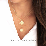 Zoe Gold Coin Necklace