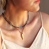 Natural Lapis and Turquoise Necklace