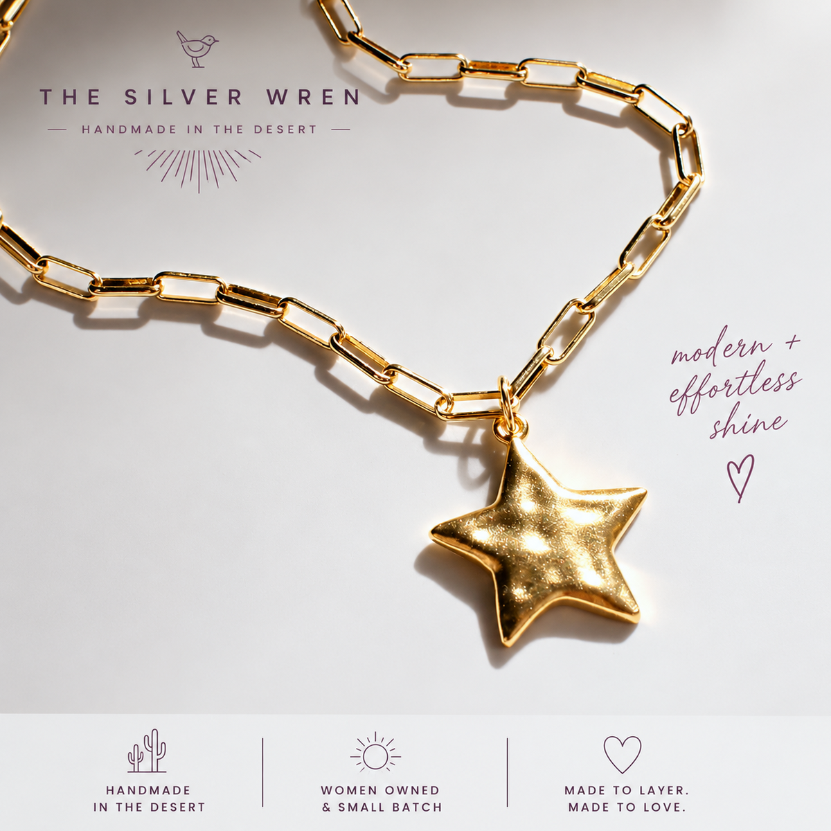 Bennett Star Medallion Necklace