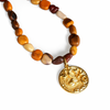 Sedona Coin Beaded Necklace