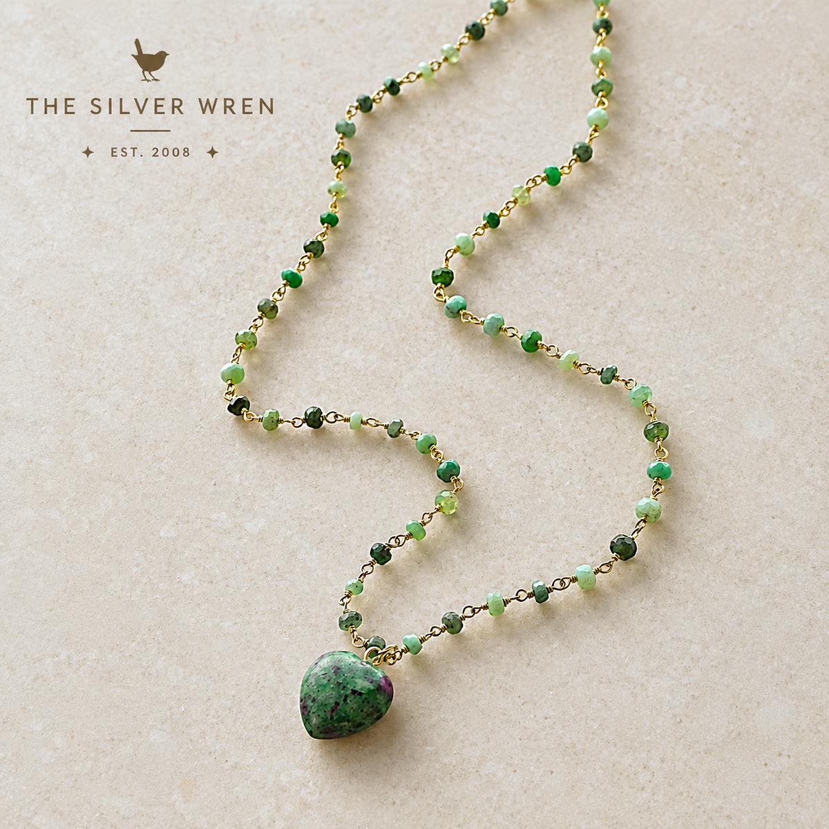 Desert Rain Rosary Necklace