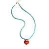 Fay Heart Beaded Necklace