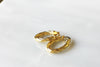 Oval Chunky Gold Hoops