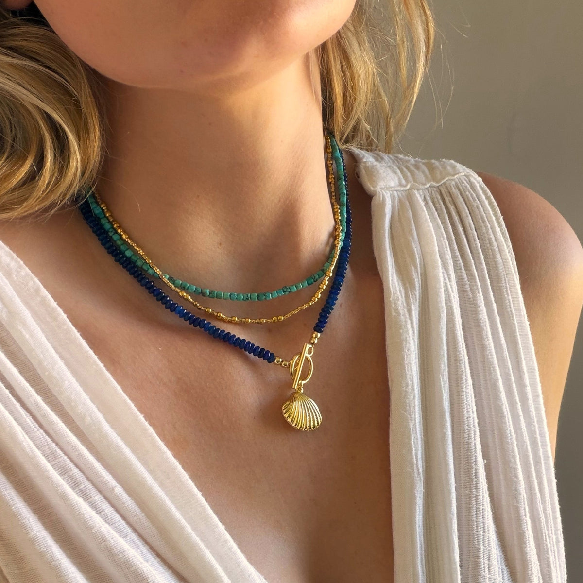 Shell Toggle Necklace