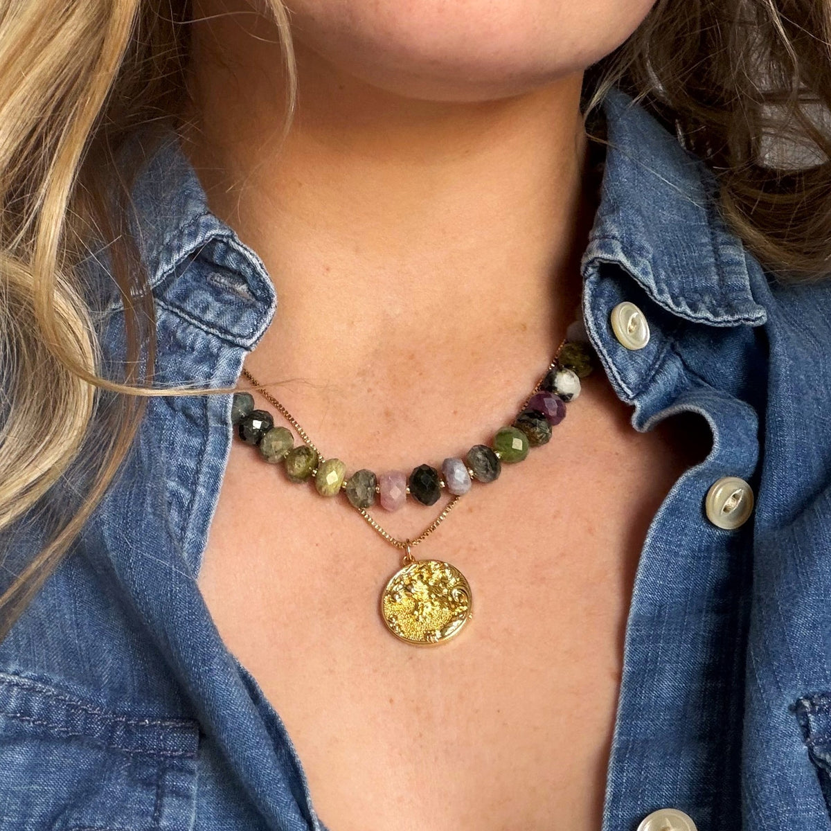 Sonoran Tourmaline Gemstone Necklace