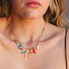 Mixed Multi Charm Necklace