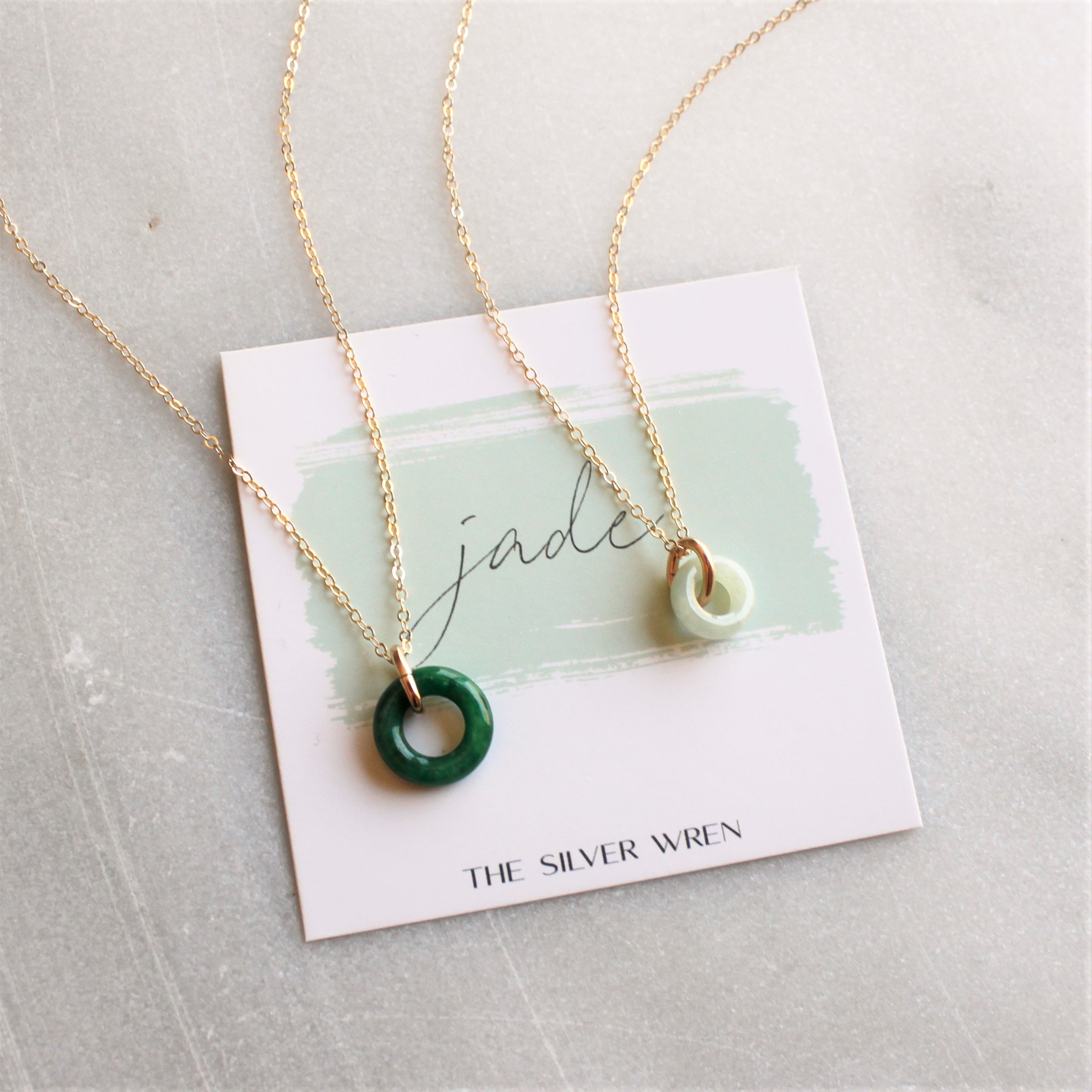 Good Fortune Chinese Green Jade Necklace Jade Ring Necklace Jade Donut Pendant  Jade Pendant Jade Necklace Tiny Jade Necklace Gift for Her - Etsy | Jade  jewelry, Gift necklace, Jade ring