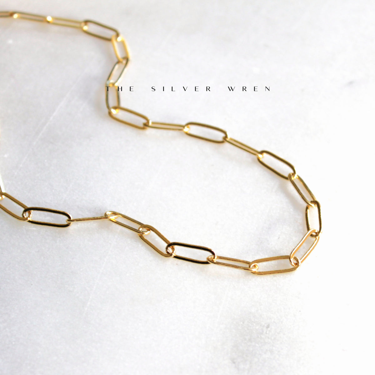 Mina Paperclip Necklace