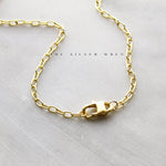 Poema Gold Charm Holder Necklace