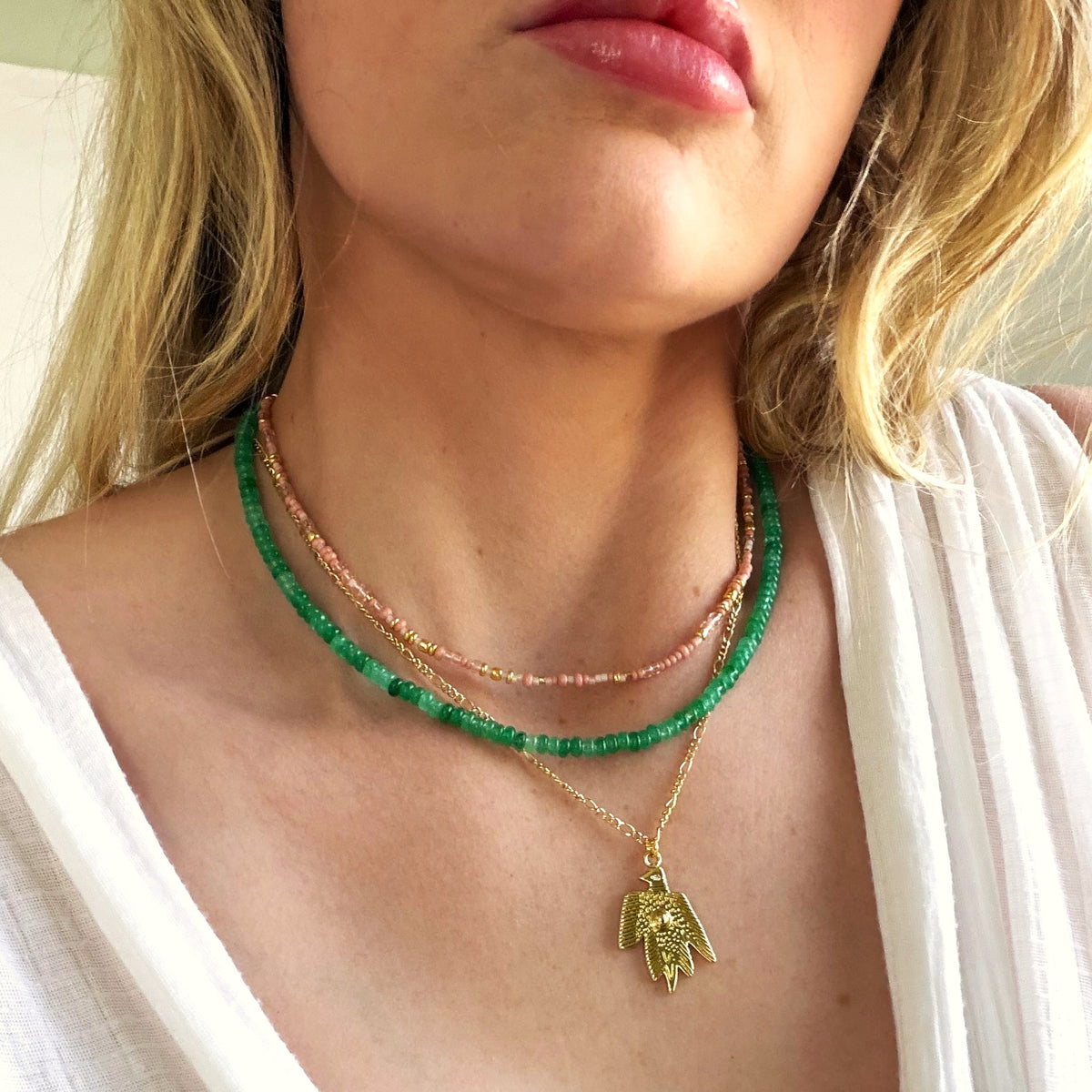 Desert Flight Pendant Necklace