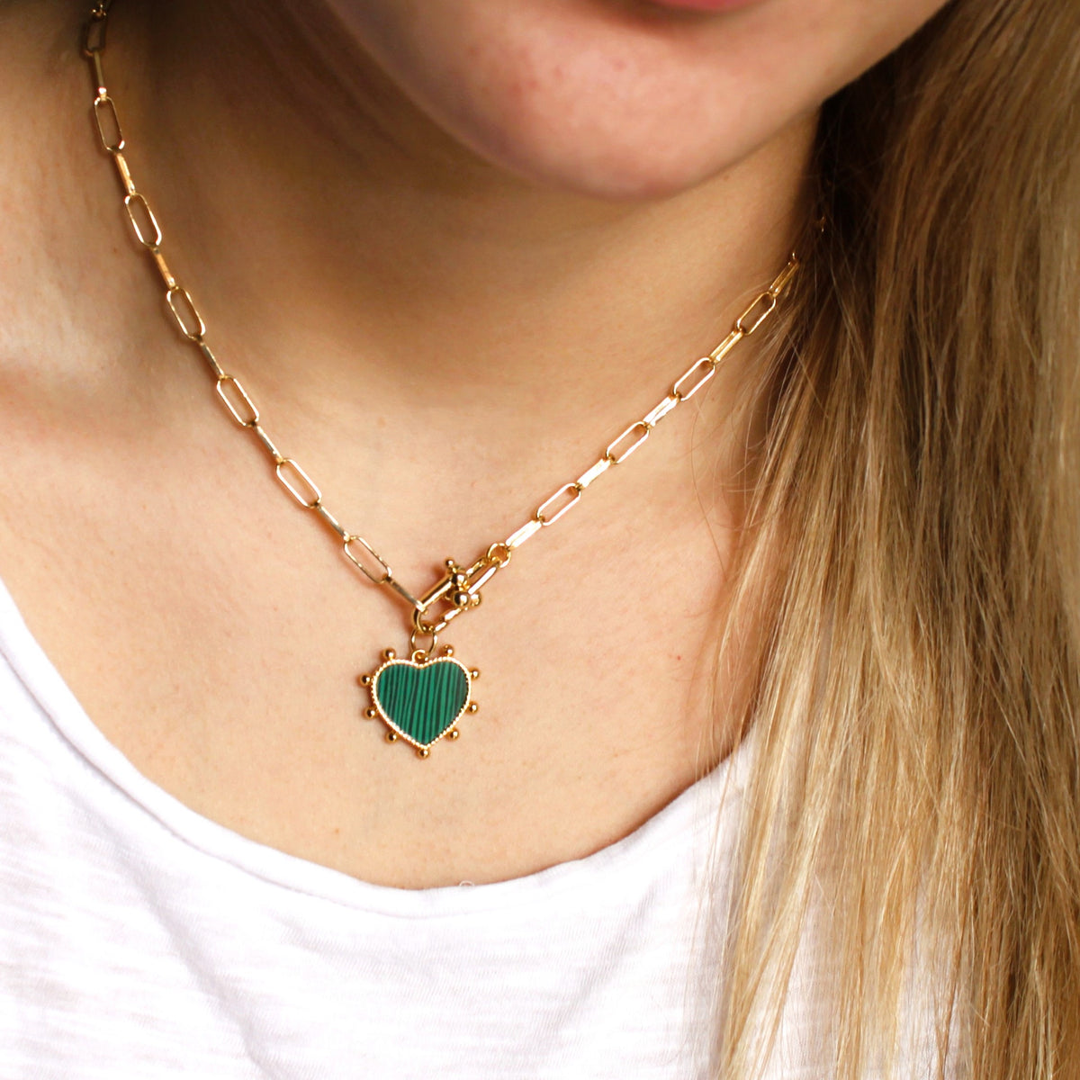 Calla Charm Holder Necklace
