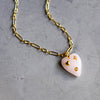 Elle Stone Heart Necklace