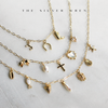 Evie Gold Charm Necklace