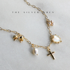 Evie Gold Charm Necklace