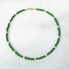 Kelly Green Beaded Necklace