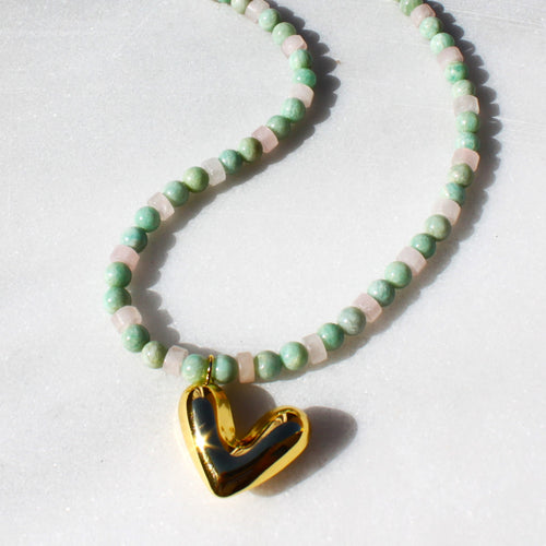 Ember Beaded Necklace