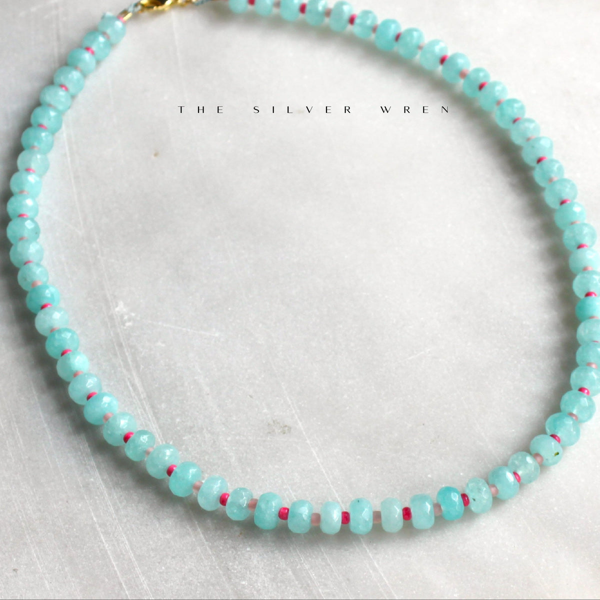 Islands Stone Candy Beaded Necklace