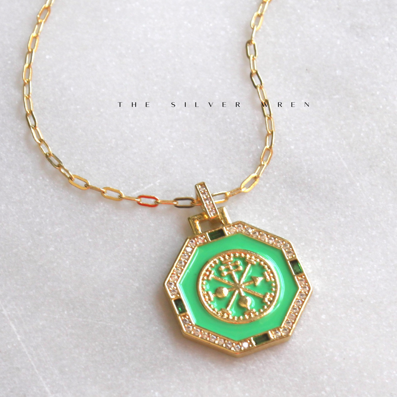 Ekko Medallion Necklace
