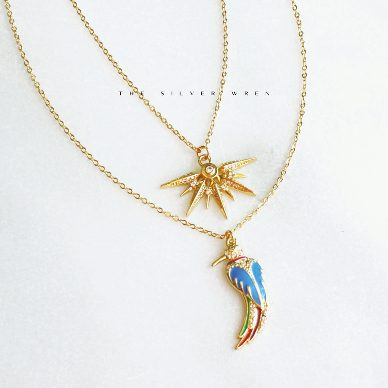 Tropical Layered Necklace Set