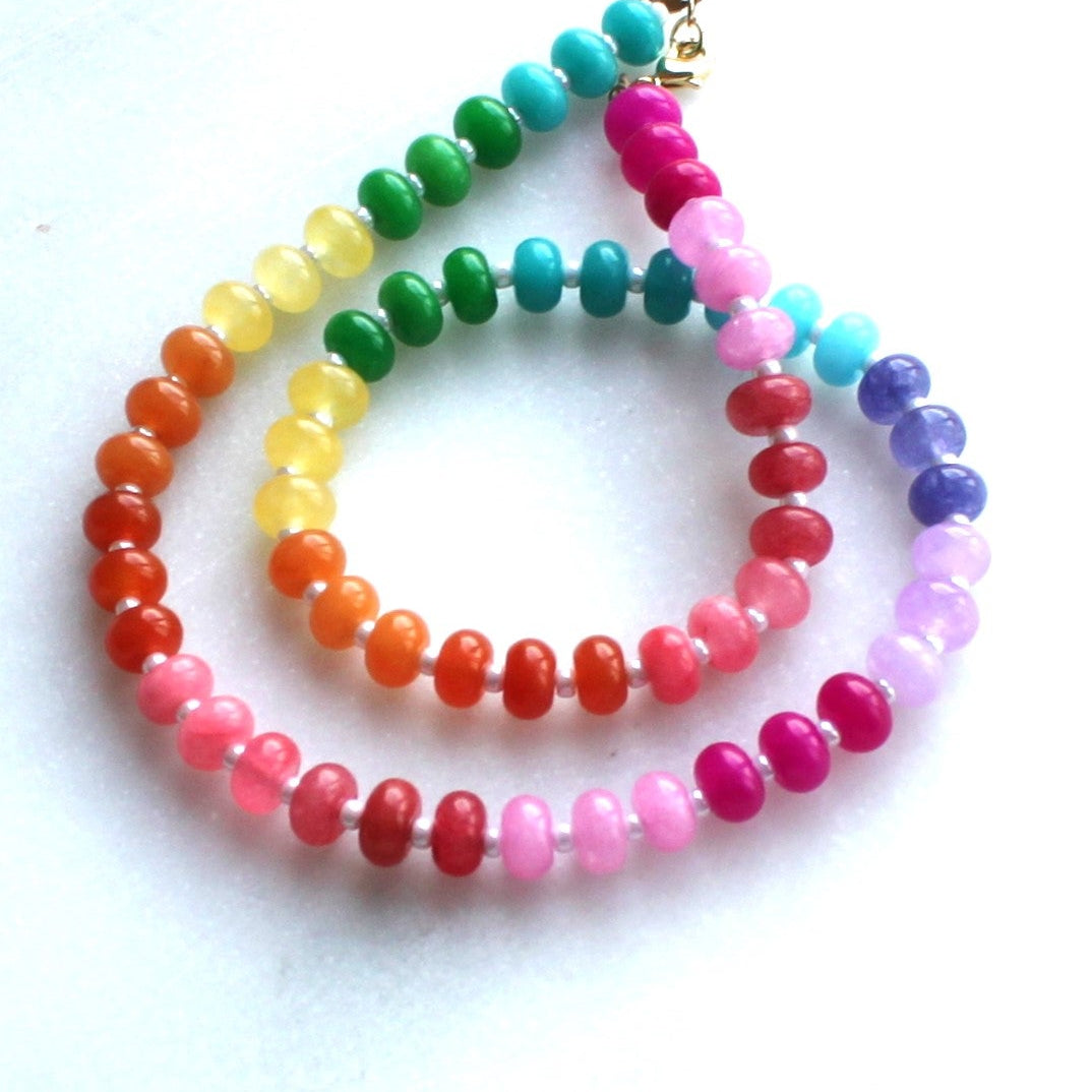 La Playa Stone Candy Beaded Necklace