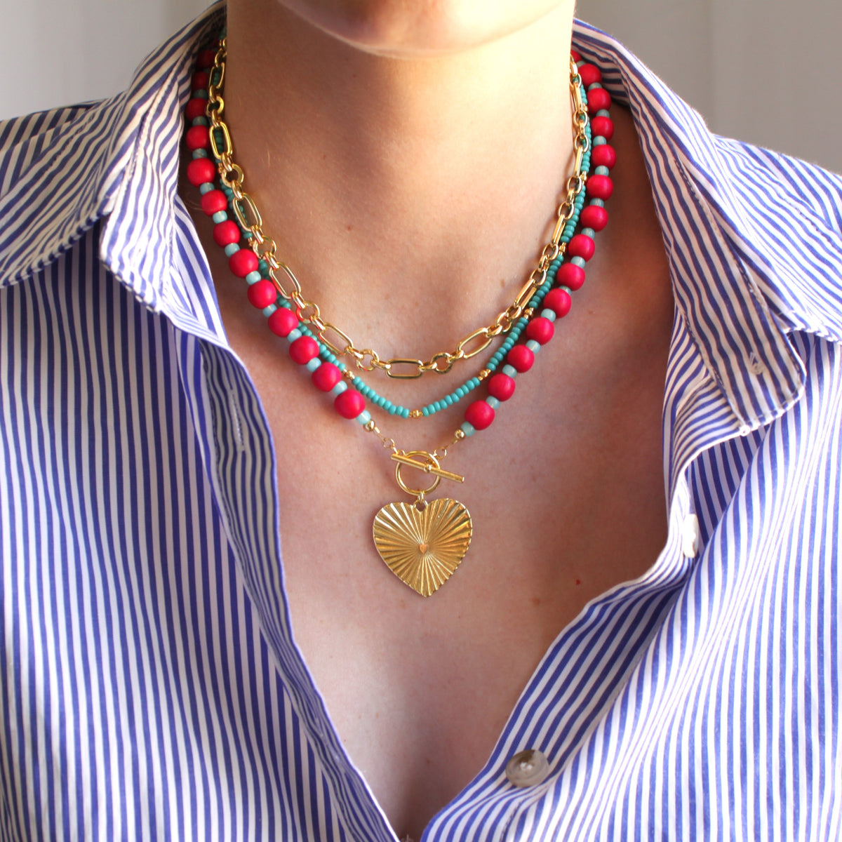 Caris Chunky Gold Chain