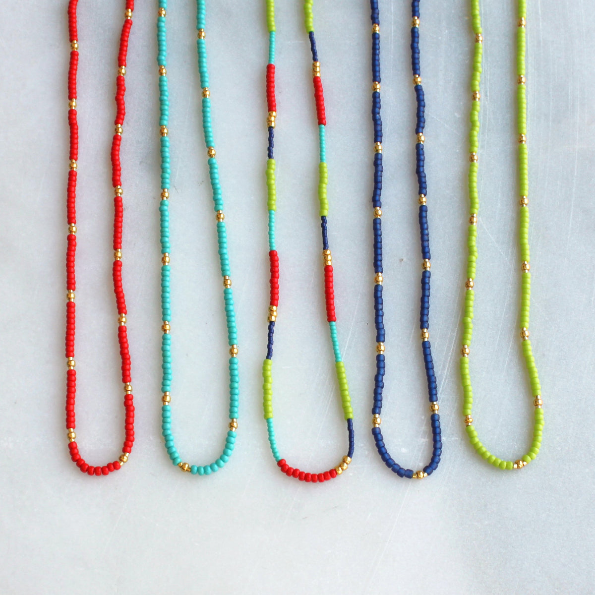 Lettie Seed Bead Necklace