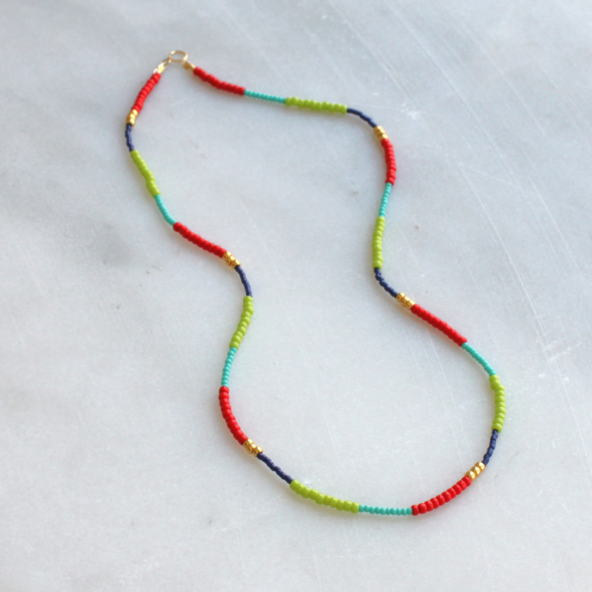 Lettie Seed Bead Necklace