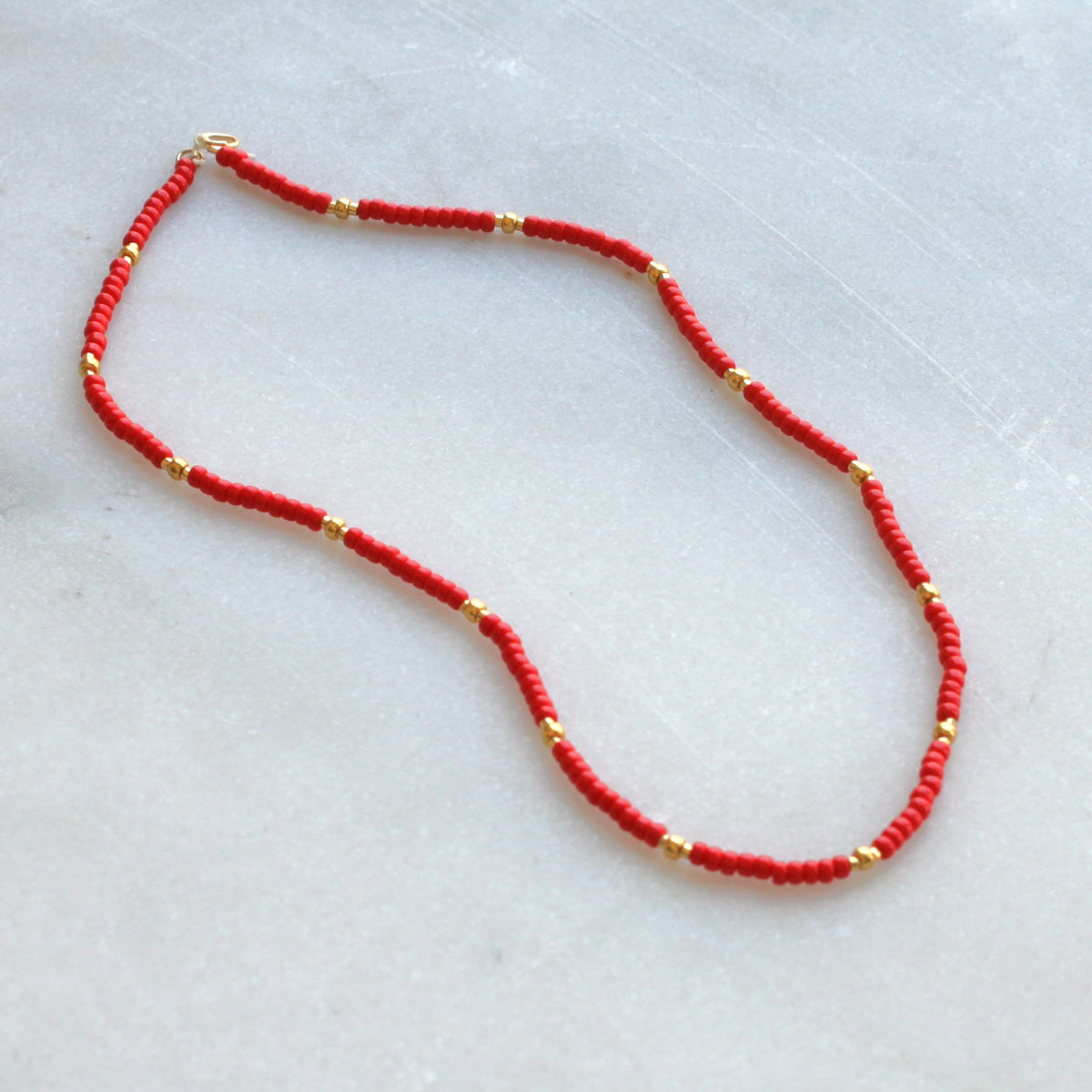 Lettie Seed Bead Necklace