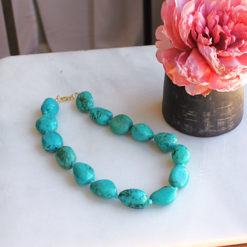 Desert Skies Turquoise Necklace