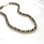 Spotted Mesa Stone Candy Necklace